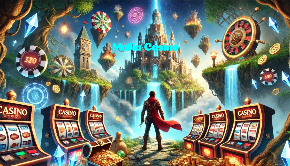 Mafia Casino casino presented on mobile device in Pakistan with slots and live games